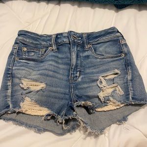 American Eagle high rise shorts
